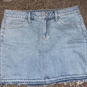 Jean skirt